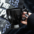 Black Spider Teacup Something Different
