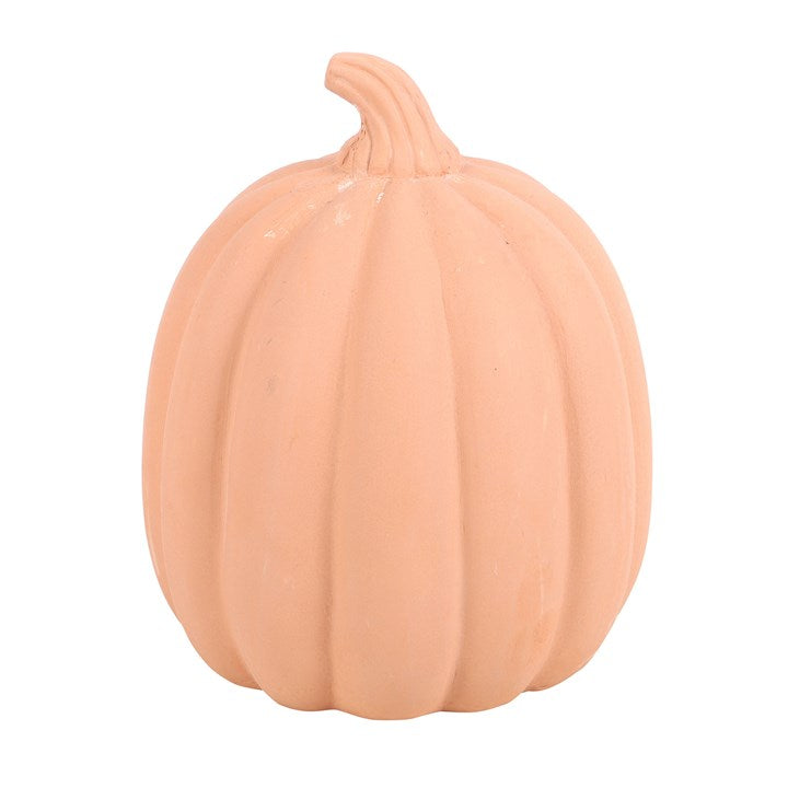 15cm Terracotta Pumpkin Ornament Something Different