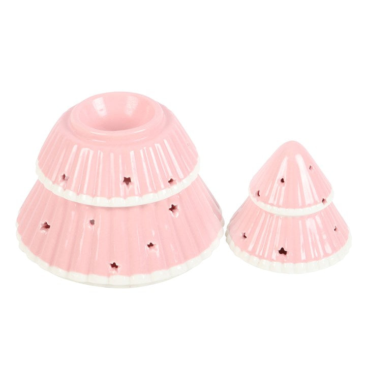 Pink Christmas Tree Oil Burner Something Different