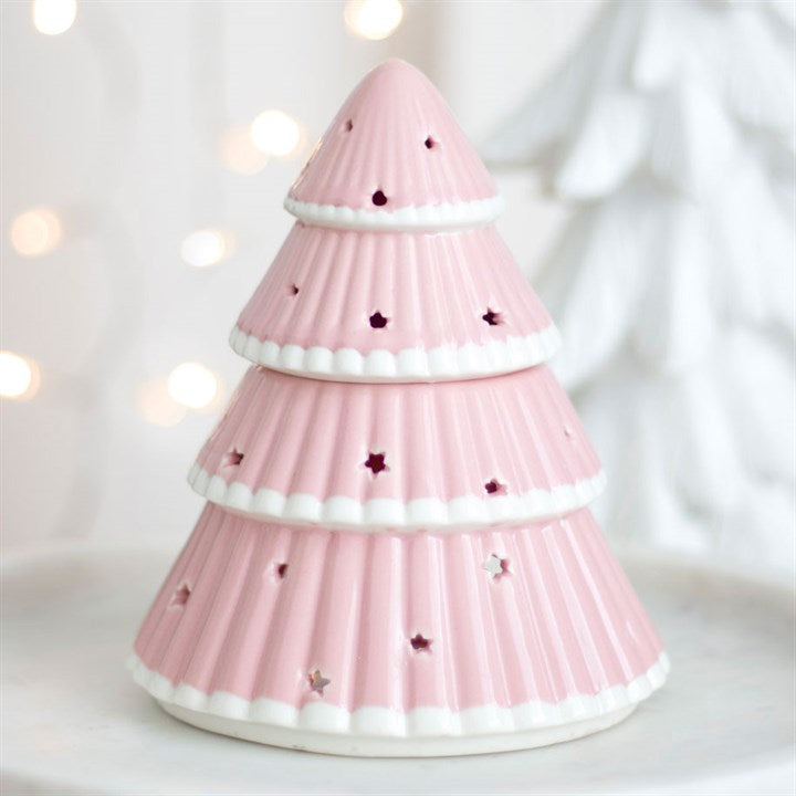 Pink Christmas Tree Oil Burner Something Different