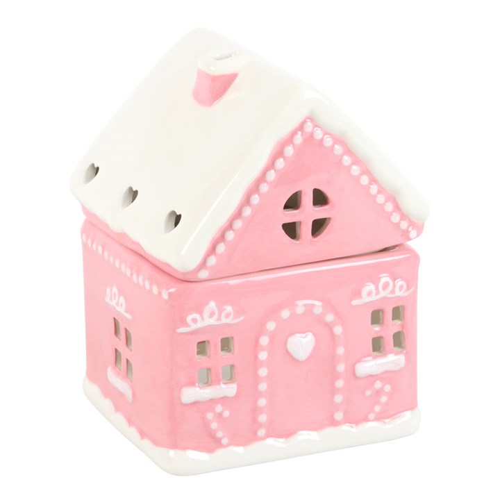 Pink Gingerbread House Oil Burner Something Different