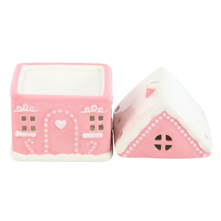Pink Gingerbread House Oil Burner Something Different
