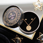 Astrology Wheel Earring and Necklace Set Something Different