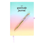 Multicoloured Gratitude Journal with Amethyst Pen Something Different