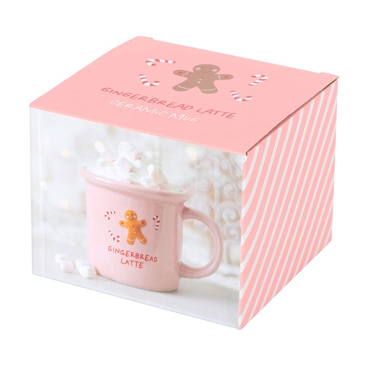 Pink Gingerbread Latte Mug Something Different