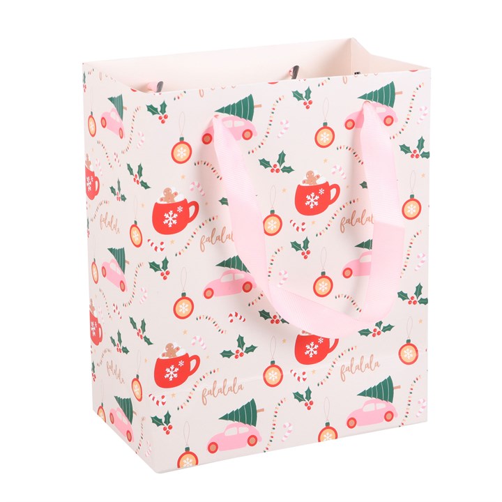 Sugarplum Fun Christmas Print Gift Bag