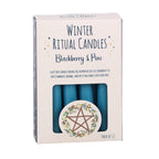 Blackberry & Pine Winter Ritual Spell Candles