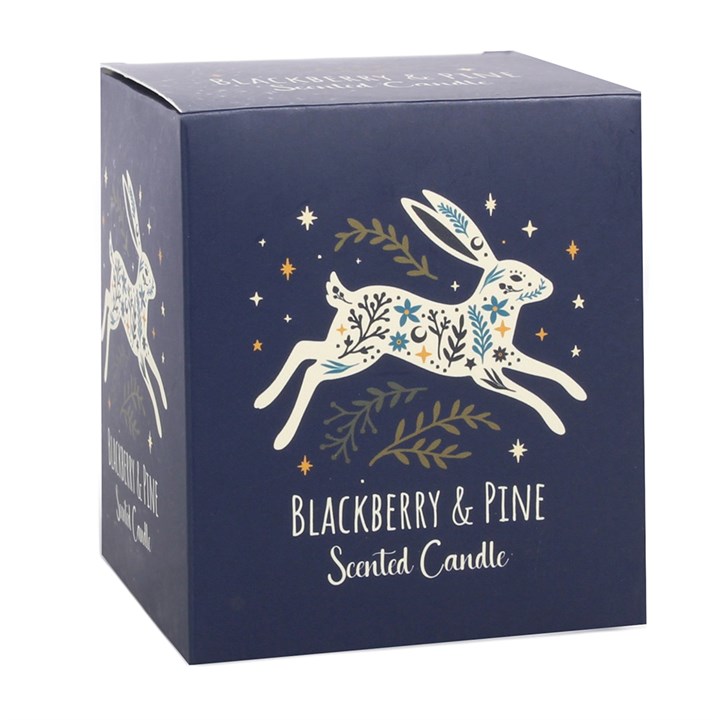 Leaping Hare Blackberry & Pine Scented Candle