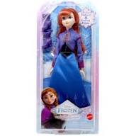 Mattel Disney Frozen Anna Fashion Doll & Accessories, Ice-Skating Look with Removeable Dress & Skates Plus 1 Pair of Shoes, Inspired by Frozen: Winter Festival, JBG54
