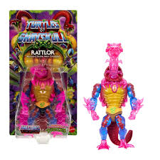 Mattel Masters of the Universe Origins Turtles of Grayskull Rattlor Reptile Wars Posable Action Figure