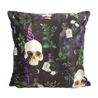 Square Venom & Vines Print Cushion 35cm