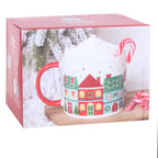 Christmas Street Print Mug