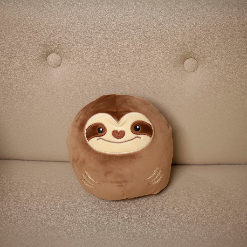 Puckator Adoramals Cuddlies Plush Sloth Cushion Puckator