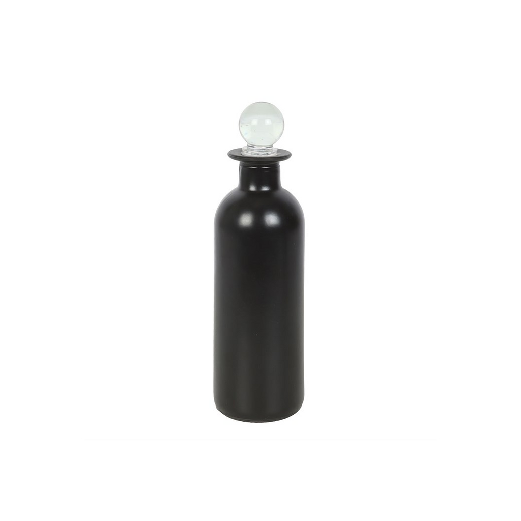 Dried Crow's Feet Decorative Glass Potion Bottle