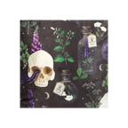 Square Venom & Vines Print Cushion 35cm