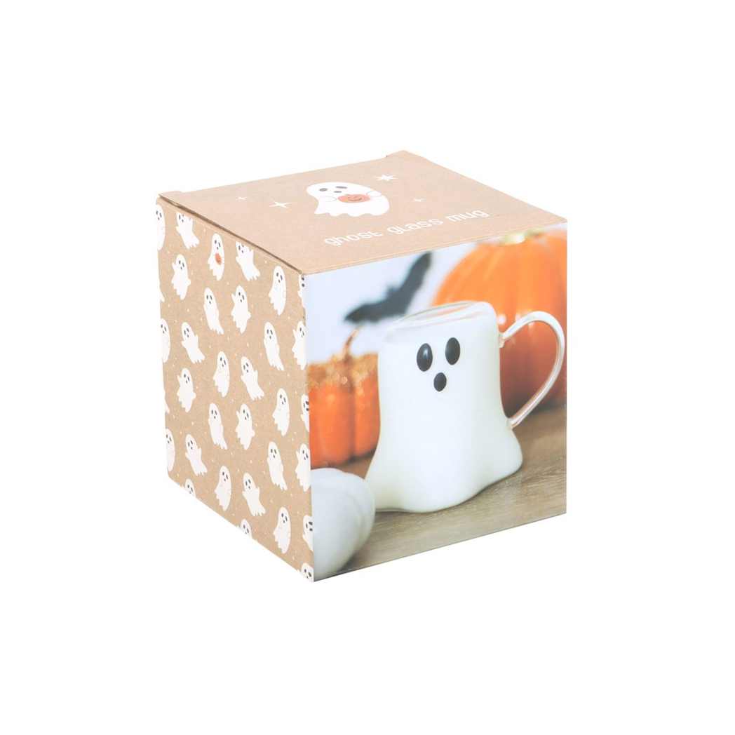 Ghost Shaped Glass Mug