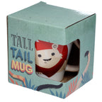 Puckator Lion Zooniverse Ceramic Tail Shaped Handle Mug Puckator