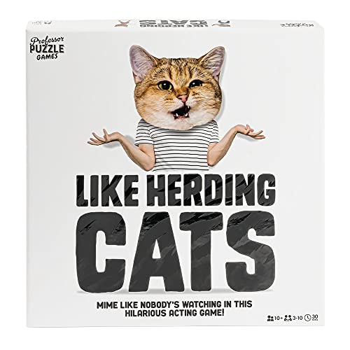 Professor Puzzle Like Herding Cats Board Game Professor PUZZLE