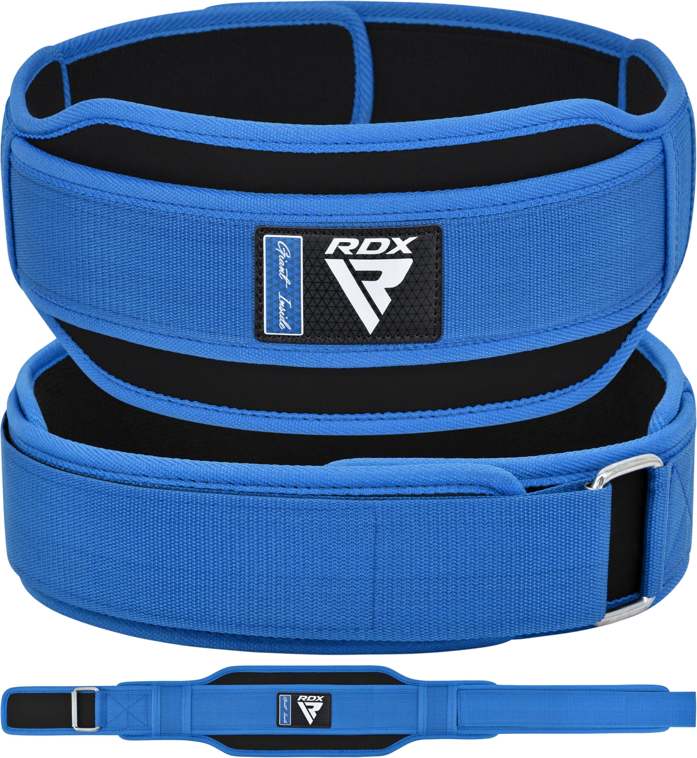 RDX Weight Lifting Belt Unisex, Durable EVA Foam Padding, Iron Buckle, Back Soft Support RDX