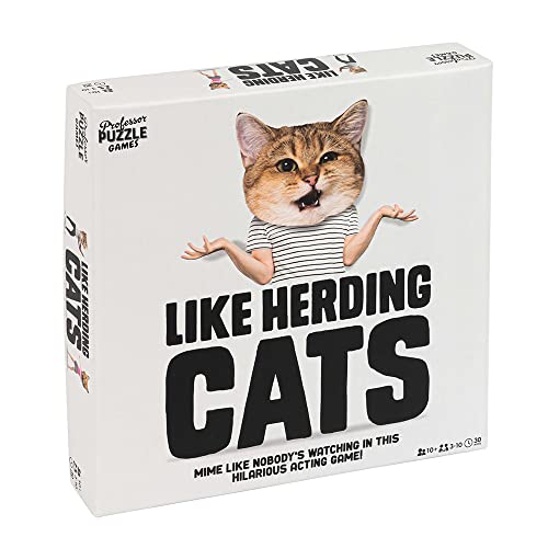 Professor Puzzle Like Herding Cats Board Game Professor PUZZLE