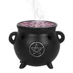 Spirit of Equinox Pentagram Cauldron Incense Holder, Black Spirit of Equinox
