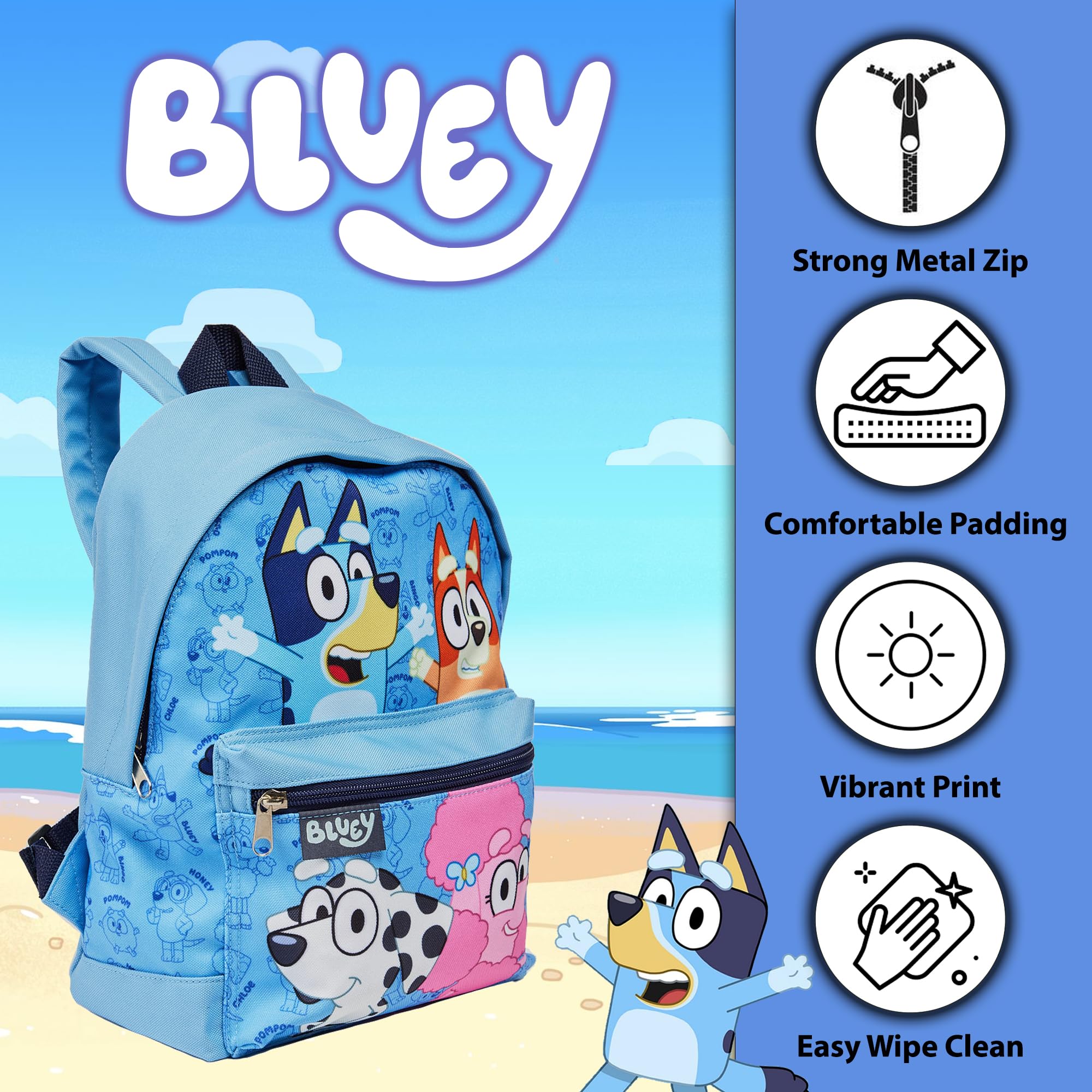 William Lamb Bluey Backpack Bluey