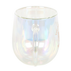 You Are Made of Magic Iridescent Double Walled Glass Mug