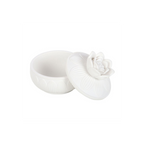 White Lotus Flower Trinket Box