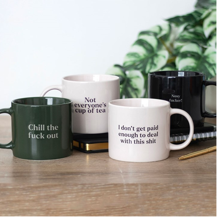 I Don't Get Paid Enough Sweary Mug