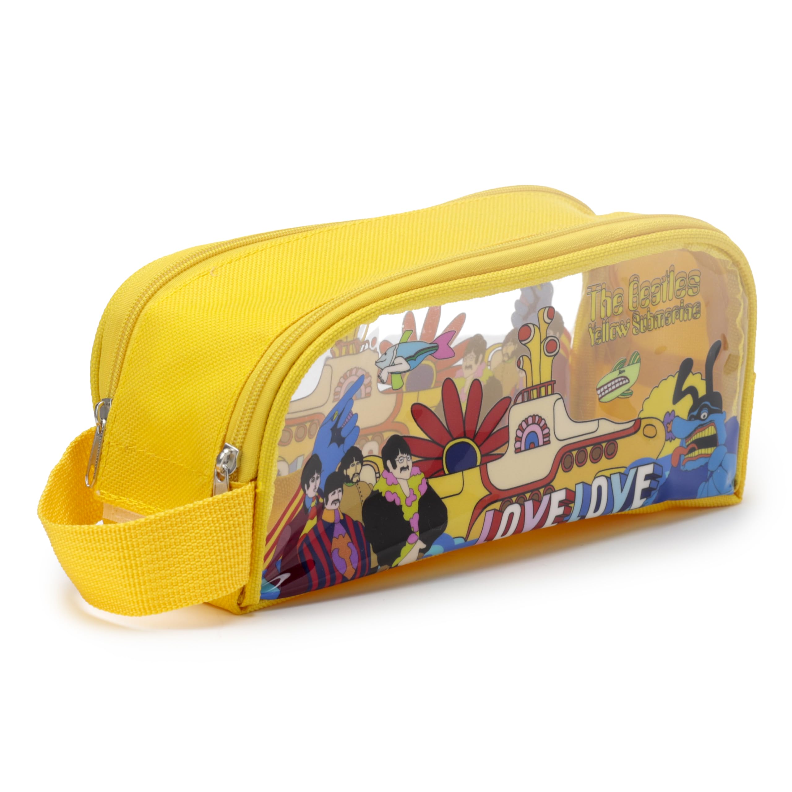 Puckator The Beatles Yellow Submarine Clear Window Pencil Case Puckator