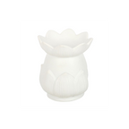 White Lotus Flower Oil Burner