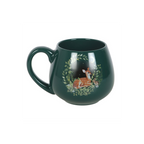 Green Fawn Rounded Mug