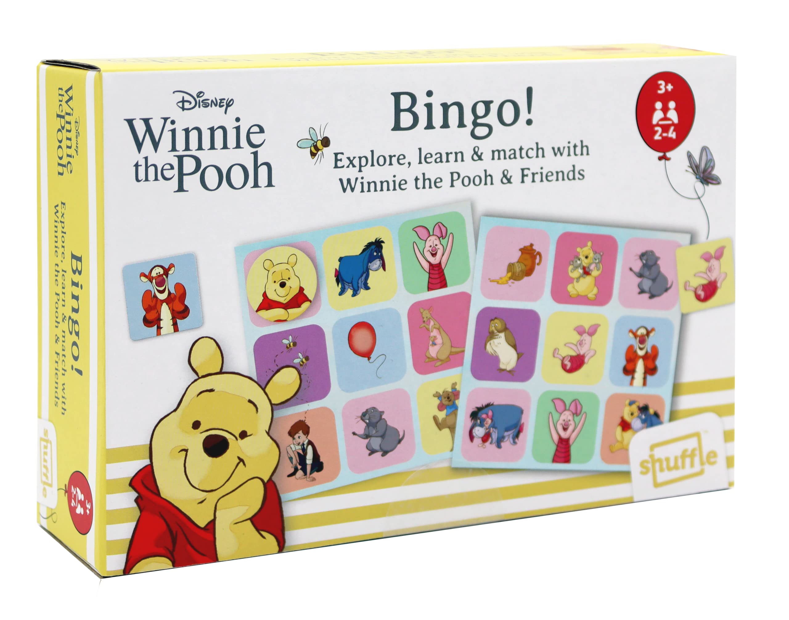 Cartamundi Shuffle Winne the Pooh Explore, Learn & Match Cartamundi