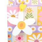 Floral Patchwork Print Gift Bag