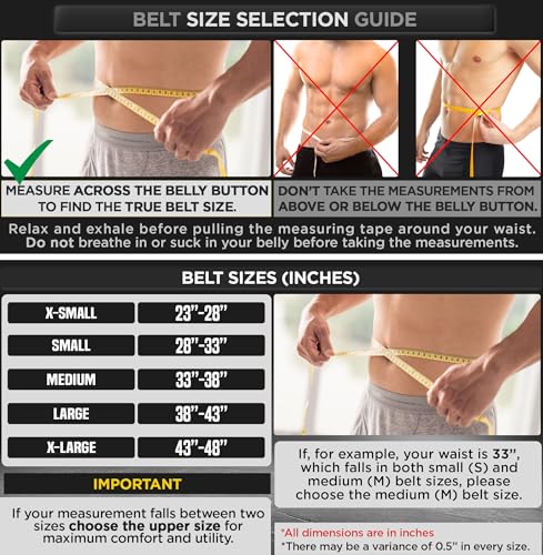 RDX Weight Lifting Belt Unisex, Durable EVA Foam Padding, Iron Buckle, Back Soft Support RDX