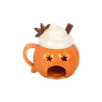 Pumpkin Cream Lidded Oil Burner and Wax Warmer