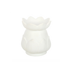 White Lotus Flower Oil Burner