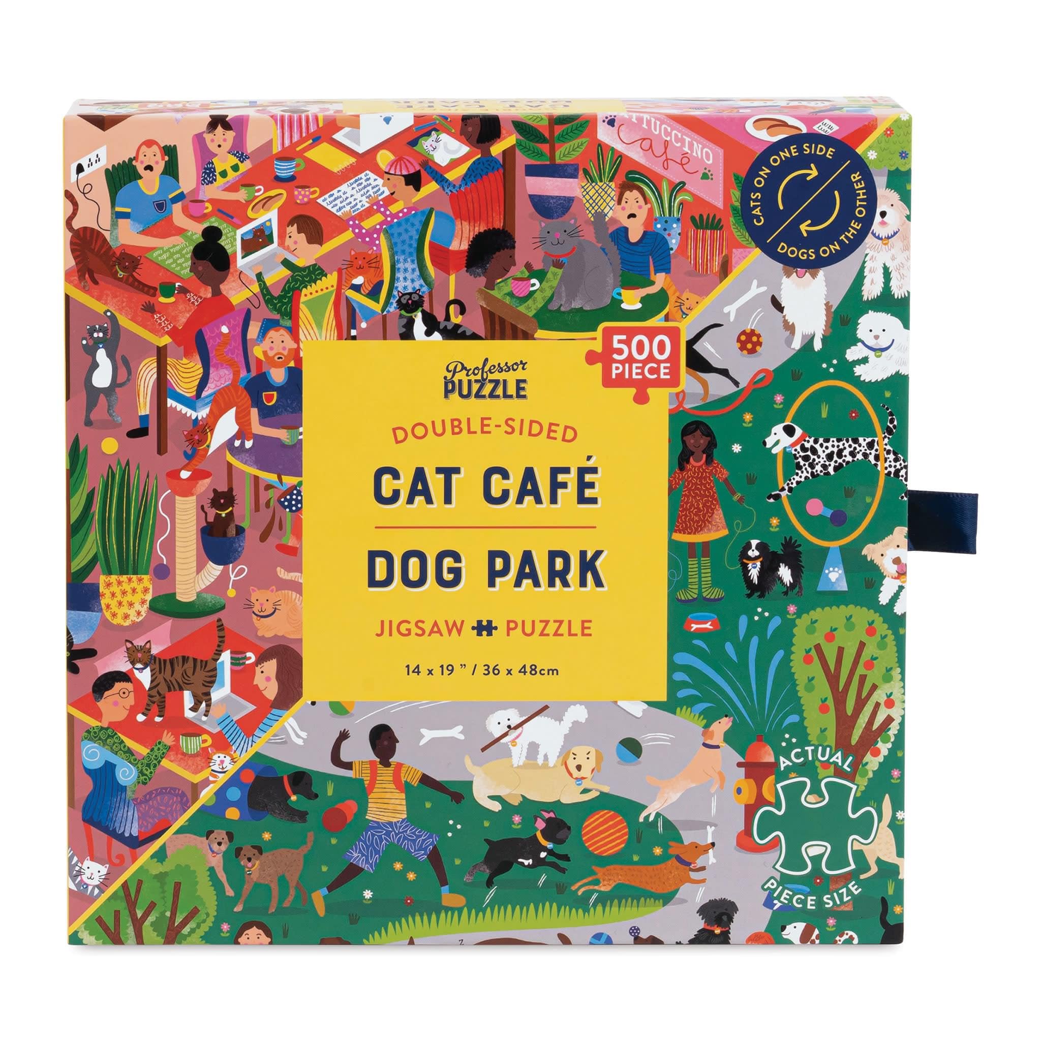 Professor Puzzle Cat Café & Dog Park Puzzle Professor PUZZLE