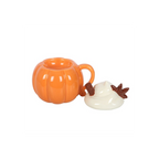 Pumpkin Cream Lidded Oil Burner and Wax Warmer