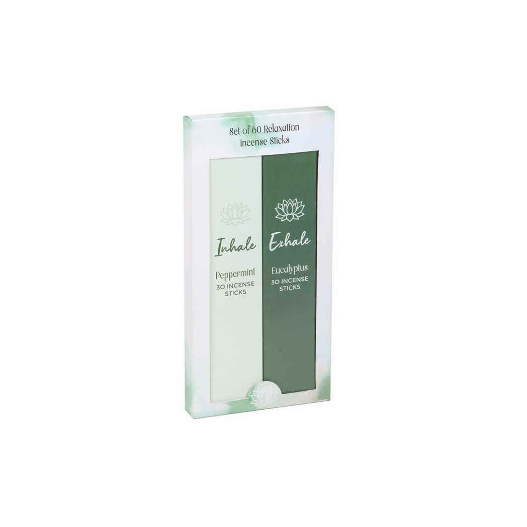Set of 2 Inhale Exhale Incense Stick Packs