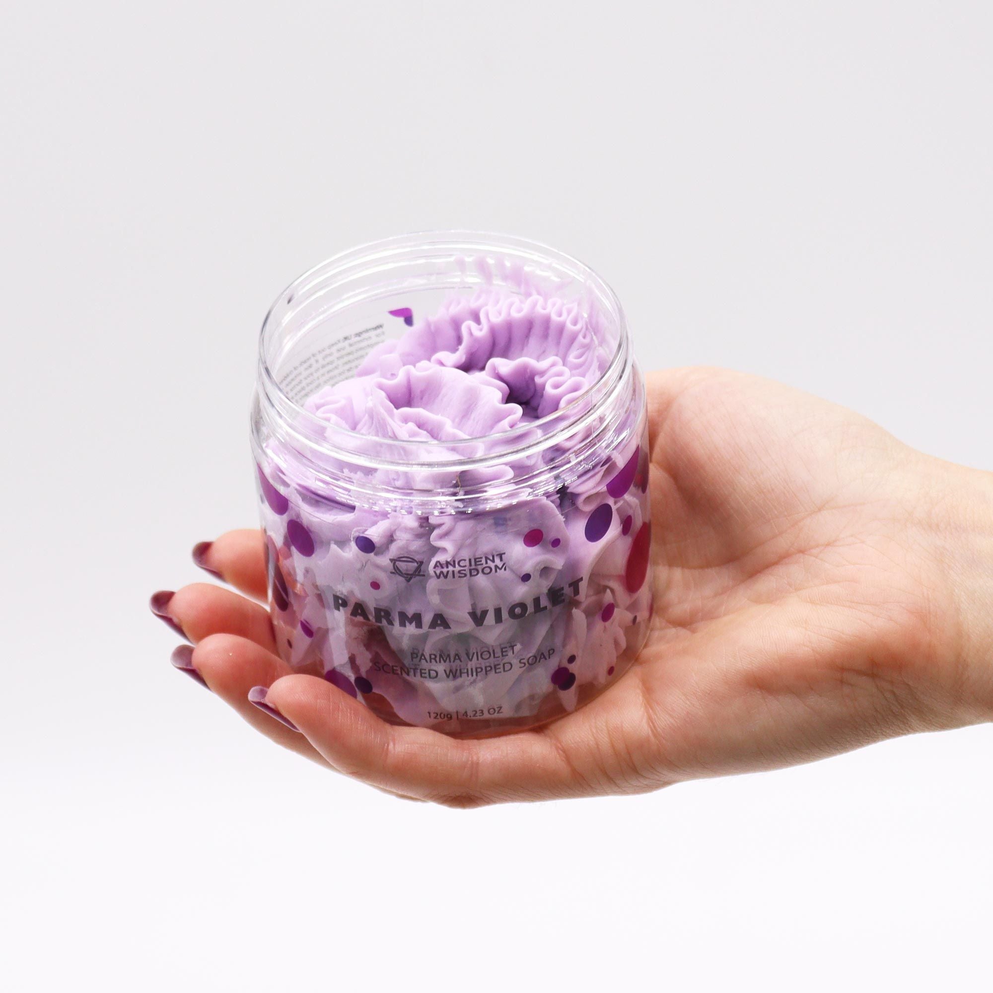 Parma Violet Whipped Soap 120g AW-Dropship
