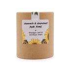 Sunflower Serenity- Chamomile & Grapefruit Bath Bomb with Himalayan Salt + Sunflower Petals