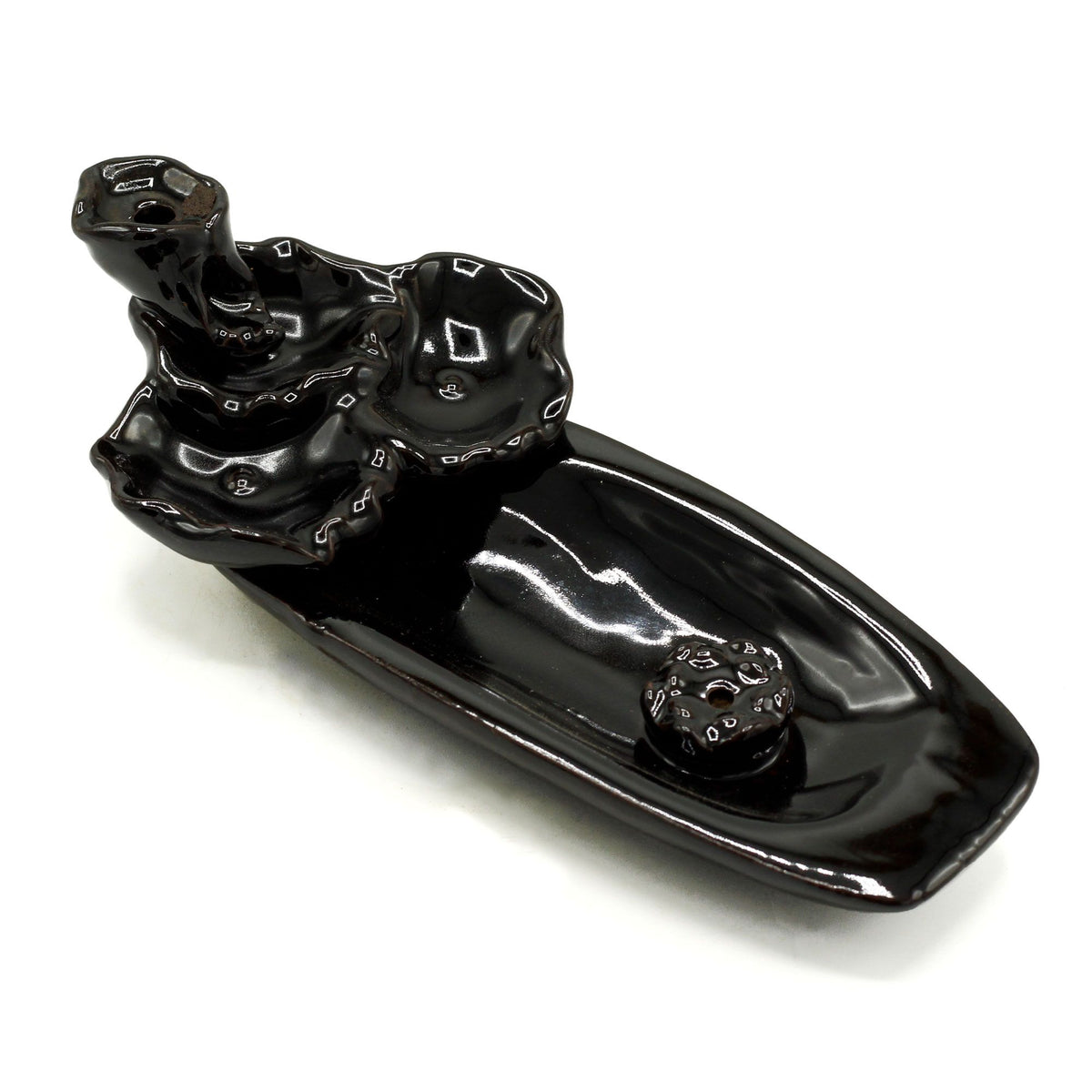 Lotus Pond Backflow Incense Burner & Incense Stick Holder