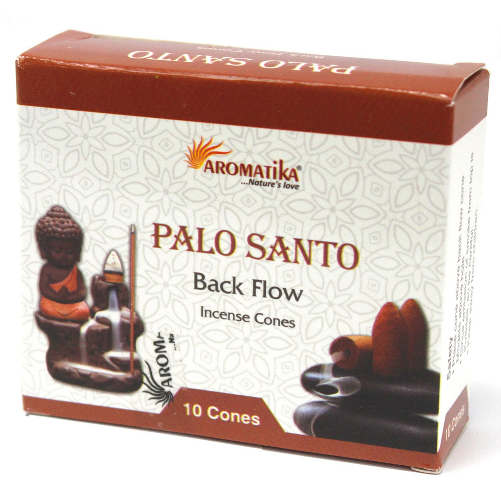 Aromatica Backflow Incense Cones Collection - Lavender, Palo Santo & 7 Chakras