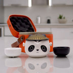 Kung Fu Panda Teapot Set Two Cups Travel Pack