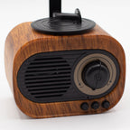 Retro Mini Gramophone Speaker - Bluetooth & FM Radio - 5 watt x 1