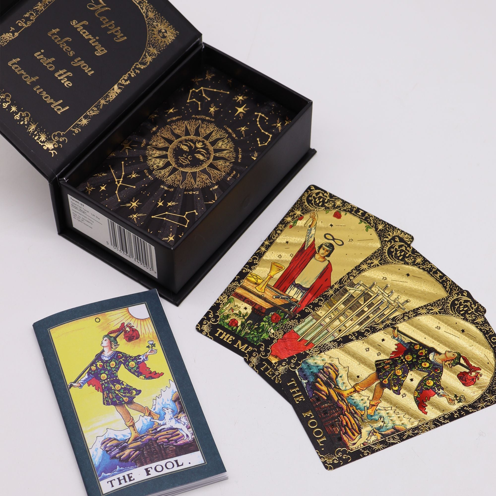Gold Foil Tarot  Let the Magic Begin with Gift Box