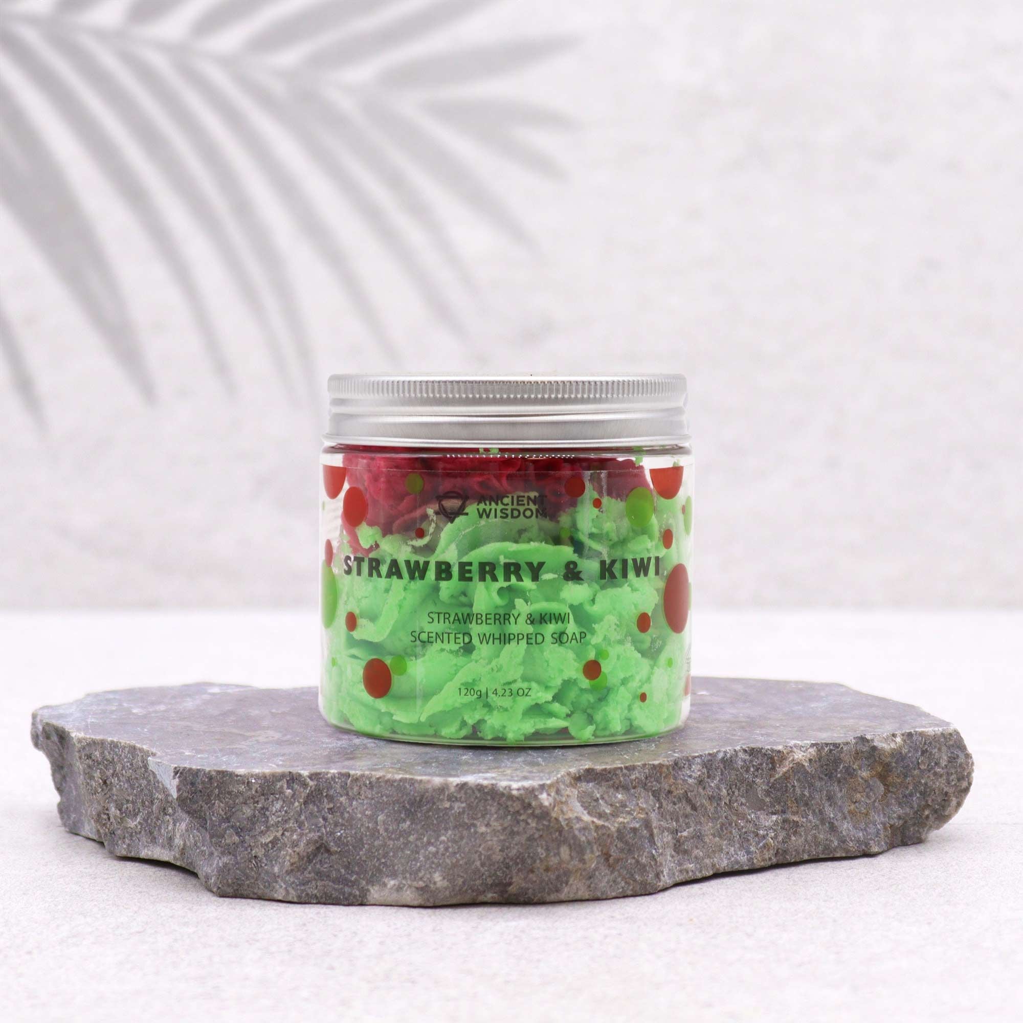 Strawberry & Kiwi Whipped Soap 120g AW-Dropship