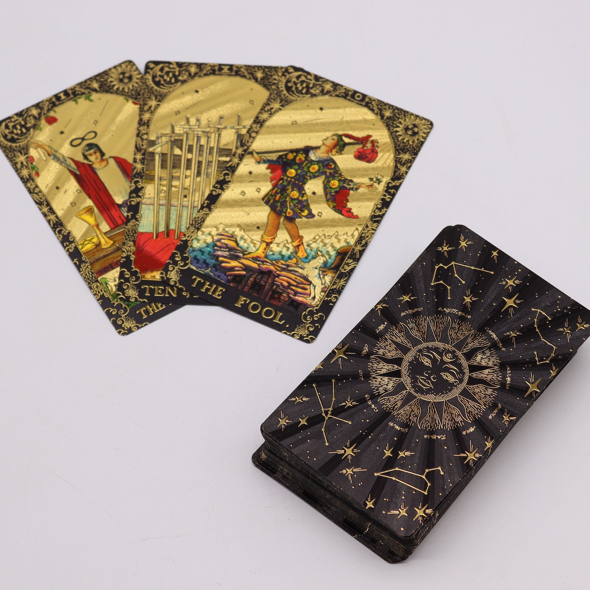 Gold Foil Tarot  Let the Magic Begin with Gift Box