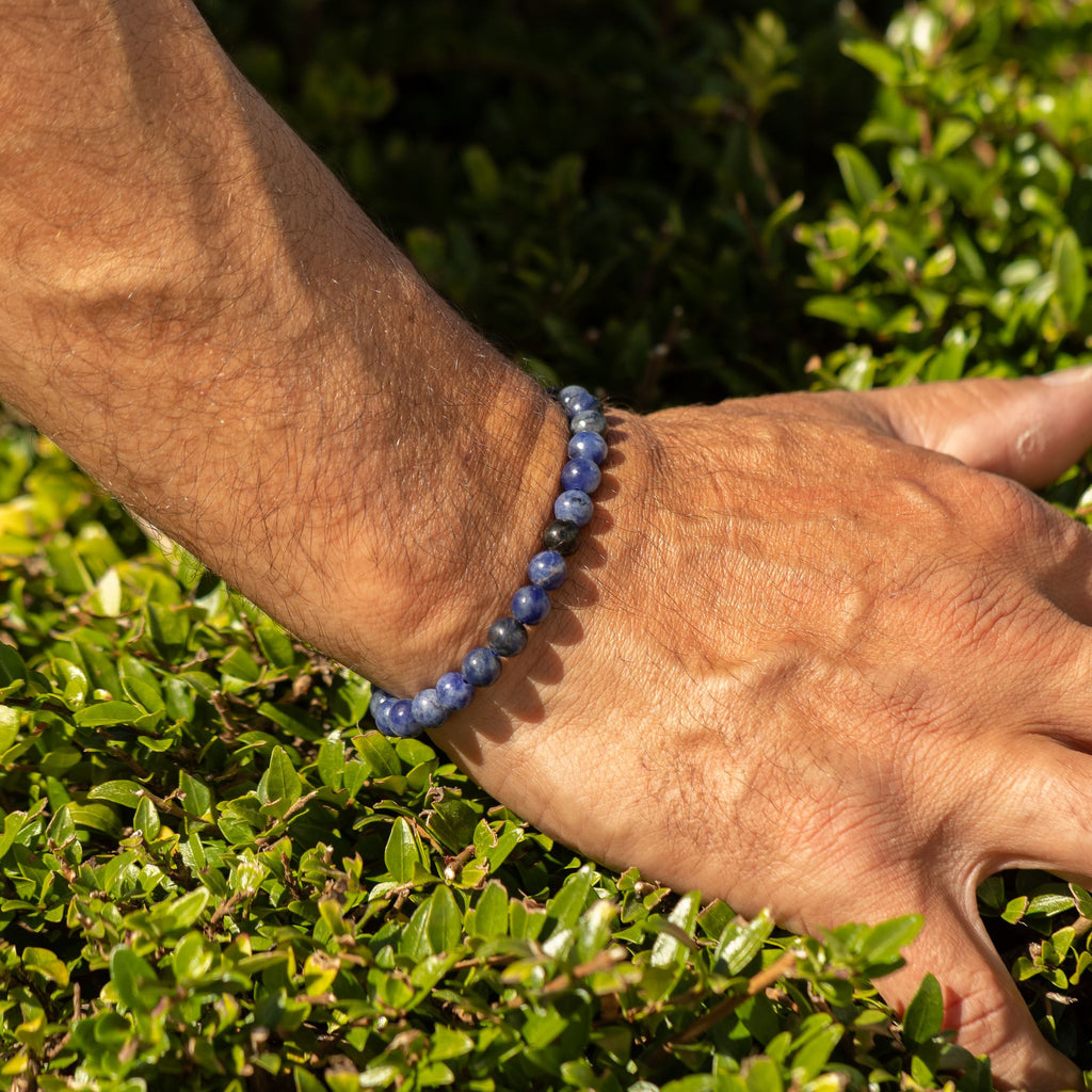 Sodalite Petite Power Bracelet – 17cm, 6mm Beads